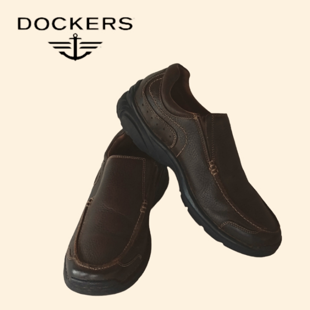 Dockers Slip-On Leather Loafer Shoes